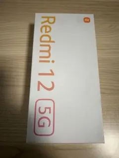 au Redmi 12 5G ミッドナイトブラック 4GB/128GB ①