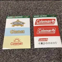 Coleman コールマン 非売品 ロゴ ステッカー セット