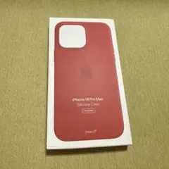 新品　iPhone 14 Pro Max シリコンケース MagSafe レッド