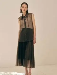 【未使用】CITY シアーシャンドレーミドルチュニック