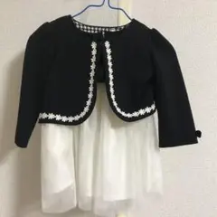8/31まで　黒と白のノースリーブドレス