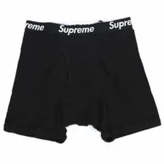 【即日発送】supreme ボクサーパンツ XL 黒　ブラック