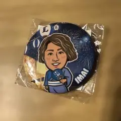 今井キャラクター バッジ 直径約5cm