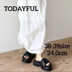 【最終価格】TODAYFUL　トゥデイフル　サンダル　軽量　24cm