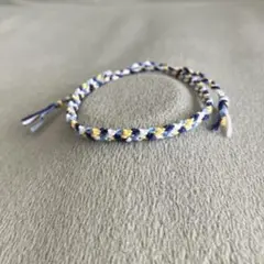 ミサンガ　アンクレット　ブルー系①