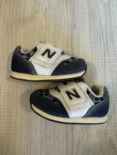new balance グリーンチェック 12 スニーカー