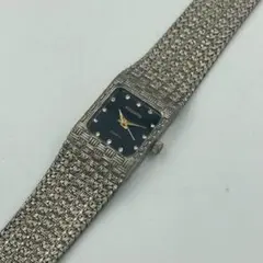 【5467】ROGATIS レディース腕時計 シルバー QUARTS 稼働品