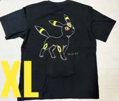 新品 XL ポケモン ブラッキー ユニクロ コラボ UT Tシャツ ブラック