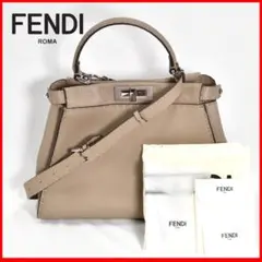 美品 フェンディ FENDI ピーカブー レギュラー 2WAY ハンドバッグ