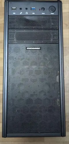 ミドルタワー　PCケース　電源（600w）　セット