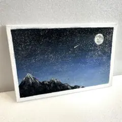 値下げ アクリル画 一点物