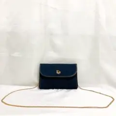 美品 クリスチャン ディオール トロッター チェーン ミニショルダーバッグ