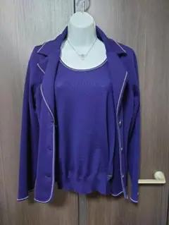 サルヴァトーレフェラガモ Ensemble アンサンブル パープル セレブ 高級