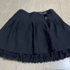 CHOPIN deux 黒スカート 150