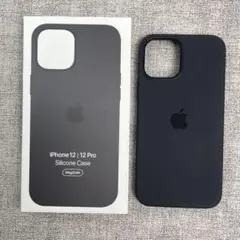 「新品未使用」iPhone 12/12 Pro シリコンケース ブラック