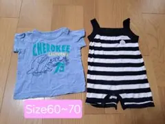 ロンパースセット サイズ60〜70