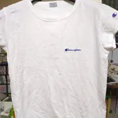 Champion ホワイト Tシャツ Women's L