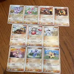 ポケモンカード　かくとう10枚セット