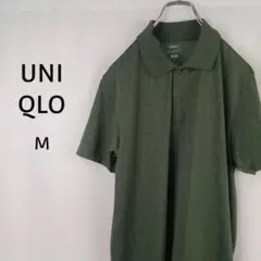 UNIQLO　SPAZ NY　半袖　ドライEXポロシャツ　M　グリーン