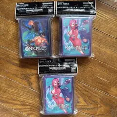 ワンピースカード スリーブ レイジュ サンジ&ゾロ 3つセット