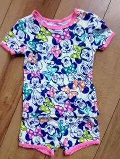 中古★サイズ90 ベビー disney store ミニーマウス セットアップ