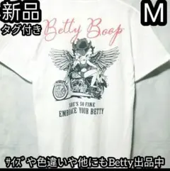 Betty ベティ ちゃん メンズ バイク Tシャツ ベティブープ半袖Tシャツ