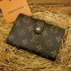 ルイヴィトン ポルトフォイユ ヴィエノワ 折り財布 ガマ口