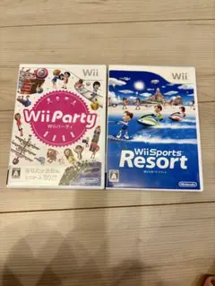 Wii スポーツリゾート　Wiiパーティ　2本セット　Wiiソフト