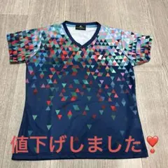 LUCENT 三角形グラデーション テニスウェアー レディースLサイズ