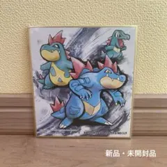ポケットモンスター ポケモン 色紙ART2 ワニノコ＆アリゲイツ＆オーダイル