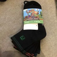 マインクラフト　靴下