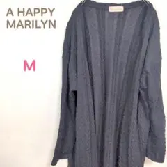 ロングカーディガン❤️ニットワンピース【M】ゆったり ユニセックス シンプル