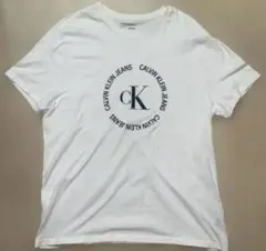 Calvin Klein Jeans ホワイト Tシャツ Lサイズ