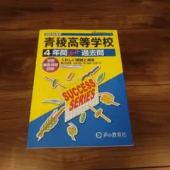 青陵高等学校 4年間入試問題 SUCCESS SERIES