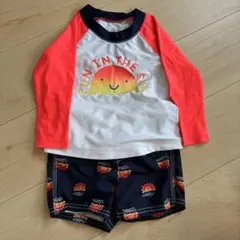 ベビー水着セット 18-24ヶ月 サンプリント