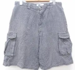 【古着】アリゾナ　チェックカーゴショーツ
