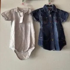 Wrangler デニムワンピース & ボディスーツ セット