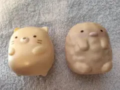 すみっコぐらしねこさんととんかつさんのカプセルフィギュアセット