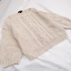 ドゥロワー ざっくりニット