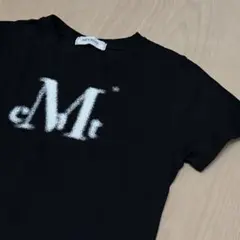 MUCENT ブラック Tシャツ 半袖