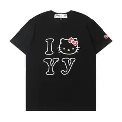 激レア新品open yy ハローキティ　キャップ　EXO ベッキョン着用　ブルー org.jpg