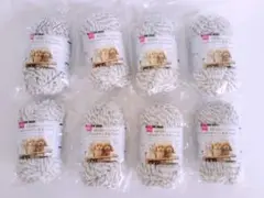 DAISO ふわふわカール羊毛フェルト　ホワイト　白　8個　8玉　④