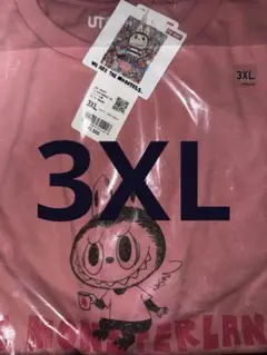 ユニクロ　ポップマート　ザ・モンスターズ　ラブブ　Tシャツ　3XL