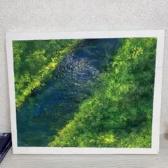 アクリル絵の具　風景画