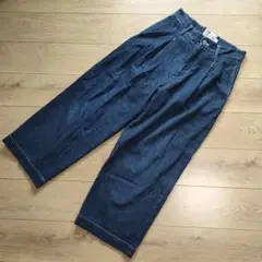 Traditional Weatherwear デニムタックワイドパンツ XS