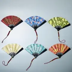 エビス特製　扇子ストラップ　全6種　2007年　YEBISU　ミニチュア