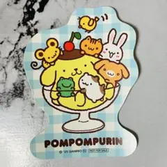 ポムポムプリン 非売品 限定 ダイカットステッカー 池袋 ポップアップ