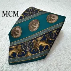 横　MCM ライオン　バッグチャーム MCM 【中古】MCM アニマルチャーム ライオン バッグチャーム