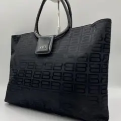 BALENCIAGA✨バレンシアガ トートバッグ ナイロン モノグラム レザー
