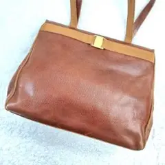 ✨美品✨サルヴァトーレフェラガモ ヴァラリボン トートバッグ リザード ブラウン